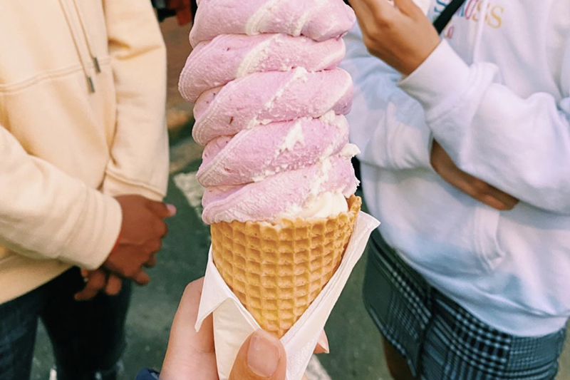 ニュージーランドのアイスクリーム。